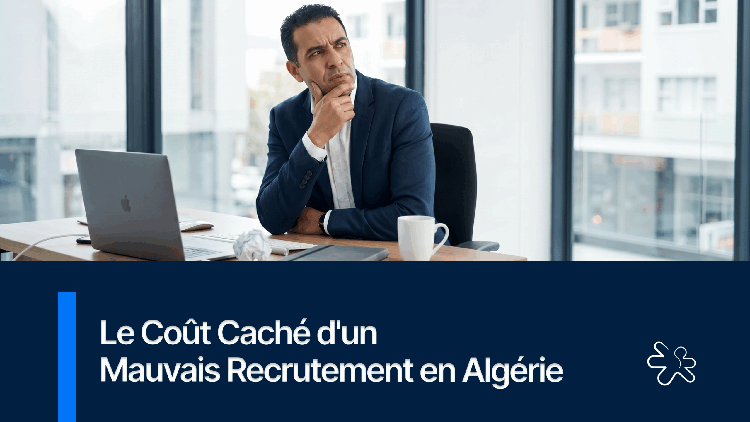 un employeur dans un bureau