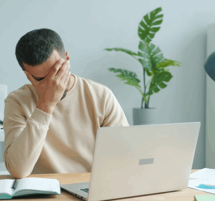 employé démotivé